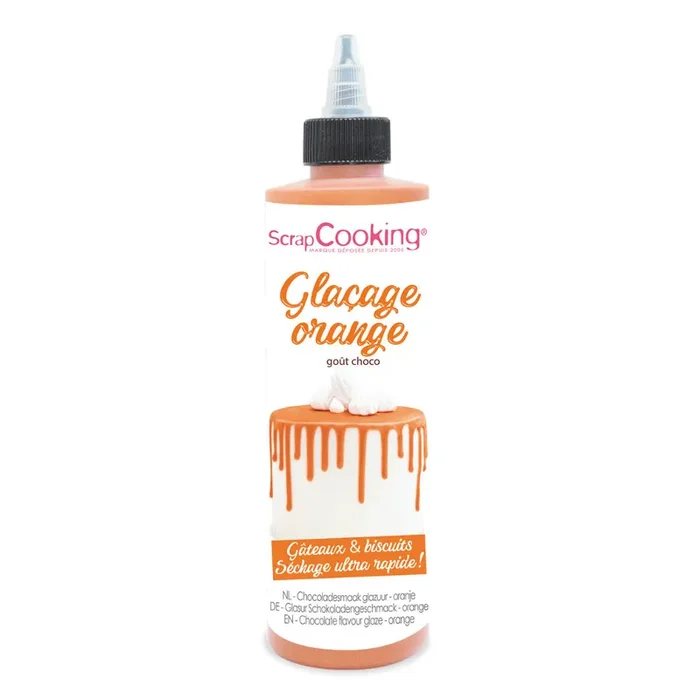 Glaseado de pastel de naranja