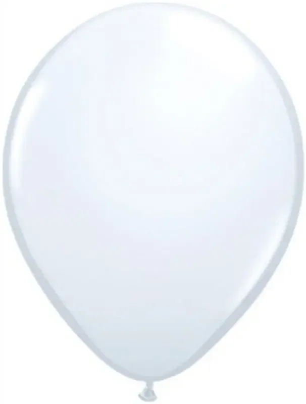 Globos unicolor bolsa 12 und. Blanco Oferta Limitada