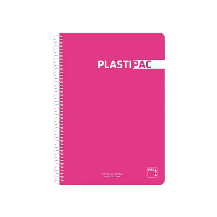 Hecho A Mano CUADERNO PACSA PLASTIPAC Fº PAUTA 3,5 80h