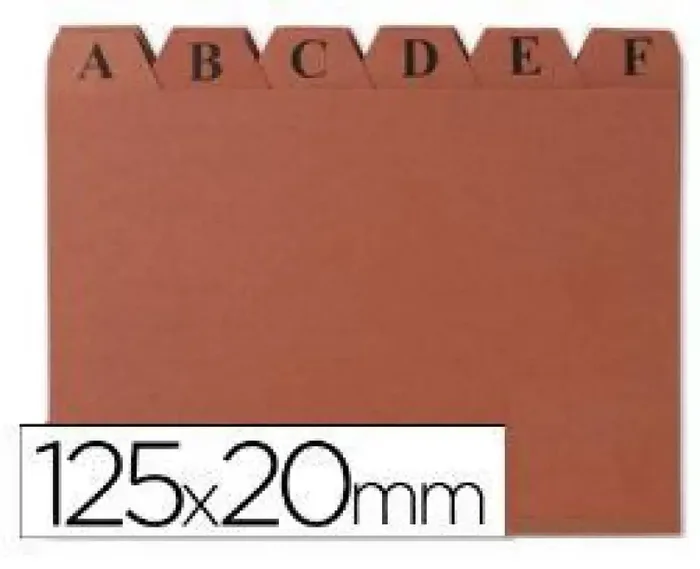 INDICE FICHERO Nº 4 KARMAN REF. 5040 Económico