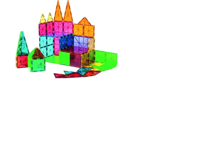 Juego de construccion amaya magtiles 104 piezas 3d formas y colores surtidos Comprar En Línea