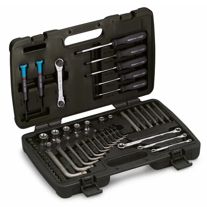 Juego de enchufe toma de corriente TORX HAZET®, 56 piezas