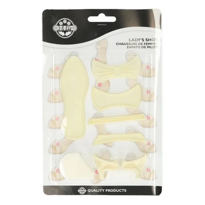 Kit cortador de galletas de zapatos para pasta de azúcar