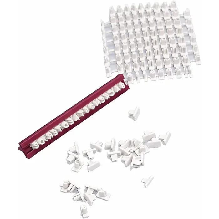Kit de sellos abecedarios para galleta de mantequilla