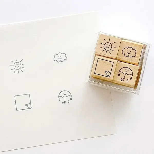 Kodomo No Kao – Set 4 Minisellos – Weather