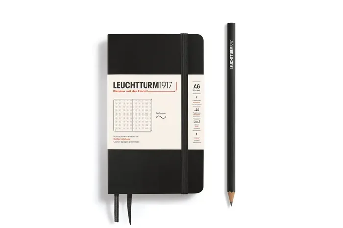 LEUCHTTURM1917 Notebook (A5) Medium Hardcover Dotted Forest Green