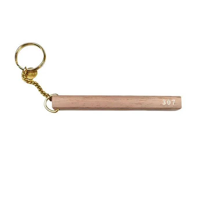 LLAVERO DE MADERA PARA HOTEL NOGAL