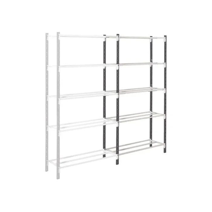 ManOrga Balda para estantería de cargas pequeñas, gris grafito / gris luminoso, carga por estante 170 kg, ANxFO 1.000 x 300 mm