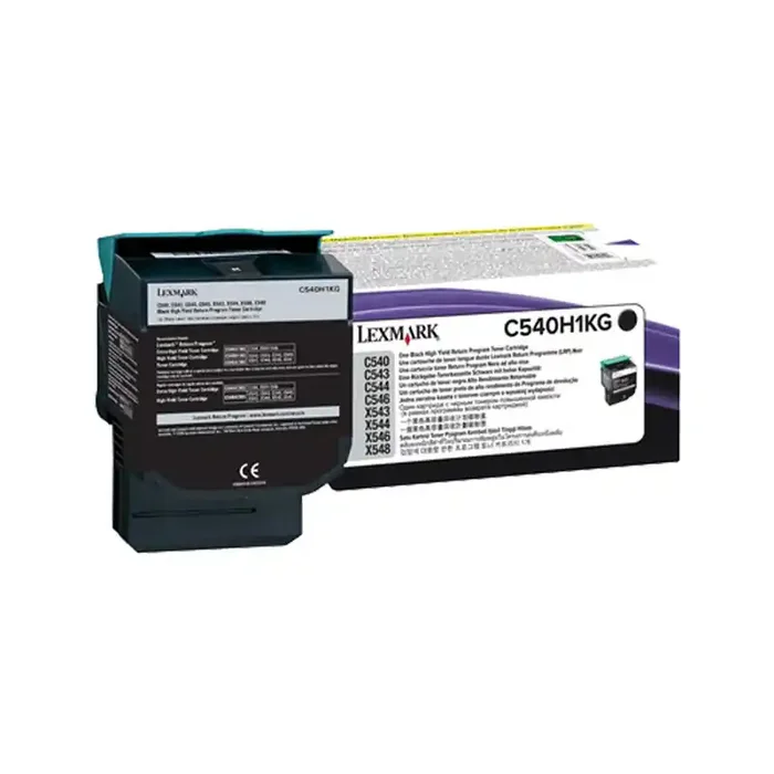 Marca Reconocida TÓNER ORIGINAL LEXMARK C540 ALTA CAPACIDAD – Negro