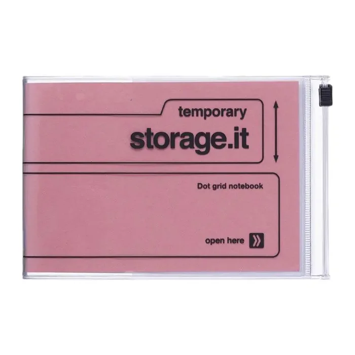 Mark’s – Storage.it Pink – Cuaderno Malla de Puntos A6 (16,5 x 10,7 cm)