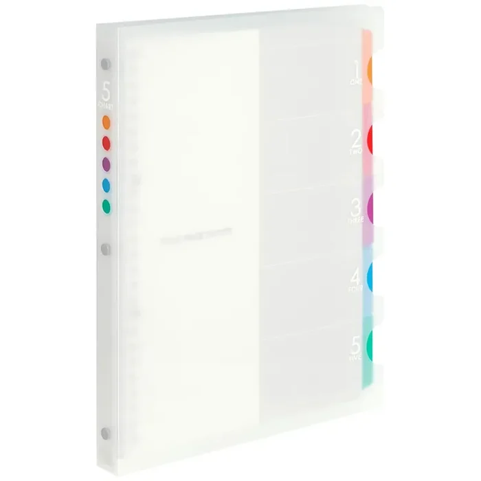 Maruman – Archivador B5 Transparente – 5 Chart