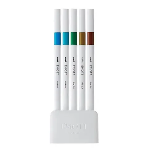 Mitsubishi Uni – Set 5 Marcadores – EMOTT 04 Island