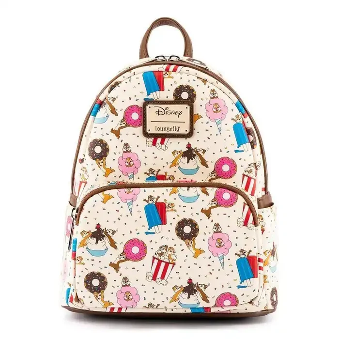 Mochila Dulces Regalos Chip And Dale Disney Loungefly 26cm Económico