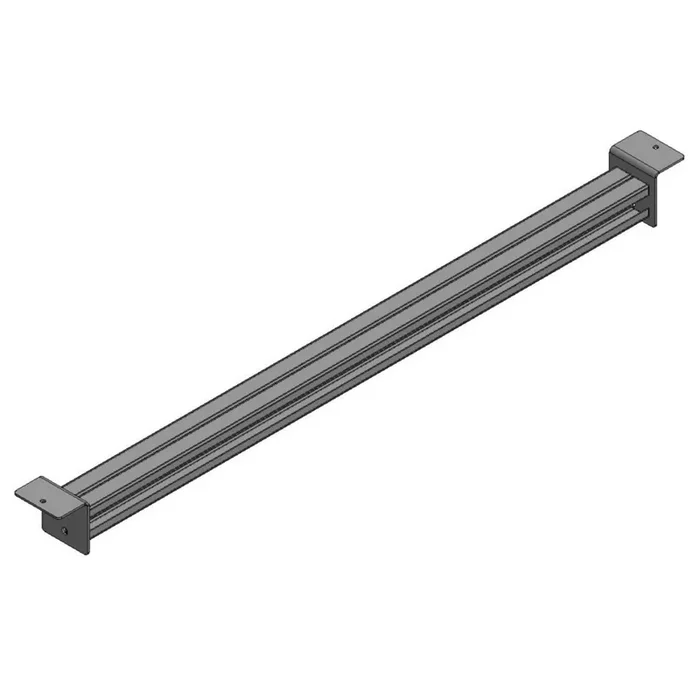 Módulo adicional de estantería para palets ManOrga, carga por estante 1.644 kg, HxAxF 4.500 x 2.700 x 1.100 mm