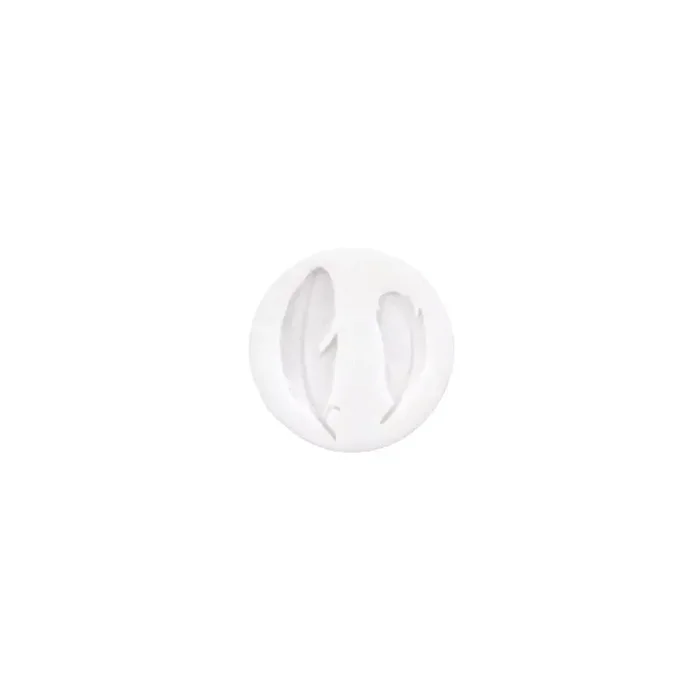 Molde de modelado de plumas para pasta de azúcar.
