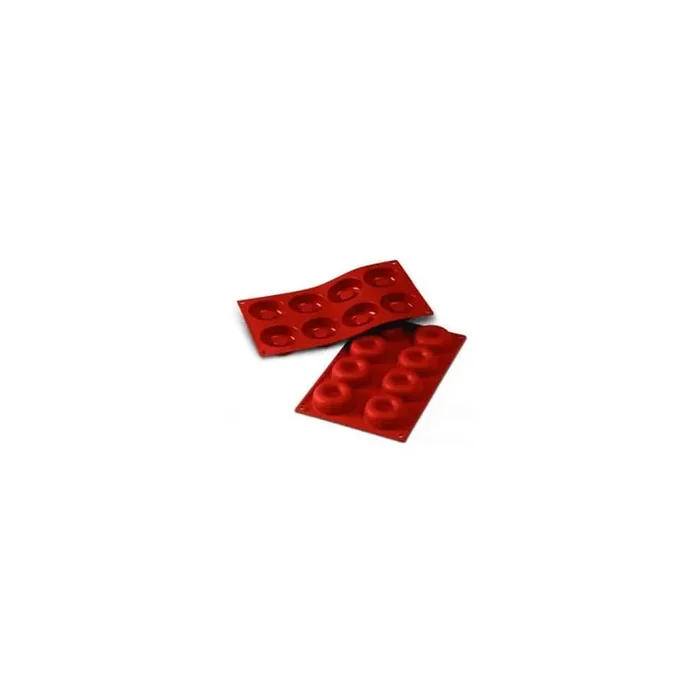 Molde de silicona para 8 mini savarines