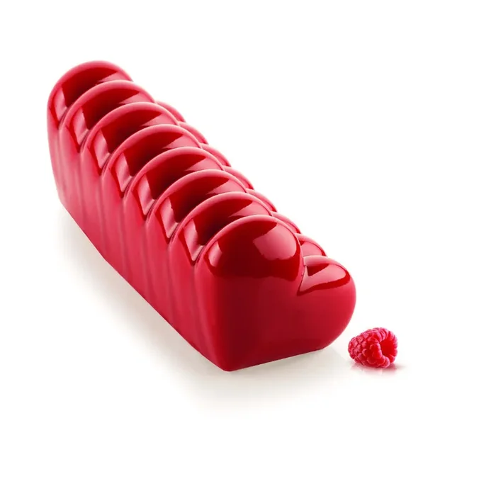 Molde de tronco de corazón 3D Silikomart