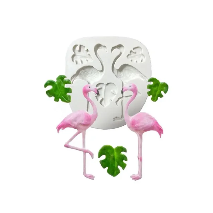 Molde para modelar Flamenco Rosa