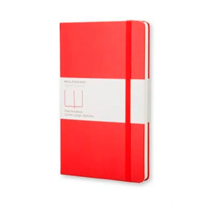 Moleskine Classic Large Lisas Rojo Disponible Ahora