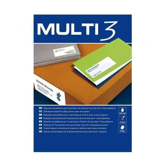 No Te Lo Pierdas Multi-3 Etiquetas 210X99,0 100 Hojas