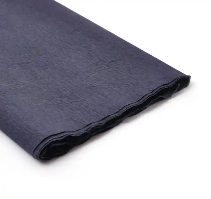 Novedad Papel crespón 50×2,5 m, Negro