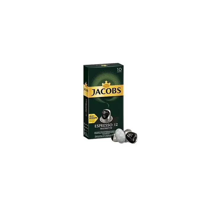 Nueva Colección CAJA 10 CÁPSULAS CAFÉ JACOBS «ESPRESSO 12 RISTRETTO»