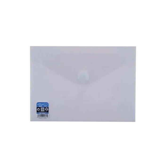 Nueva Colección Sobre Plástico A5 250x180mm Cierre Velcro Cristal