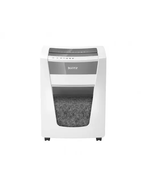Oferta Flash LEITZ DESTRUCTORA IQ OFFICE PRO 6+ – 5 HOJAS MANUAL – MICROCORTE SEGURIDAD P-6 – 240 MINUTOS -30 LITROS – 80100000