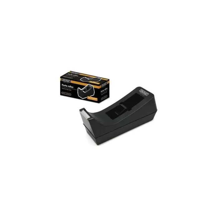 Office Club Dispensador Para Rollos Celo De 33 Metros Negro Modelo pr1 Últimas Unidades