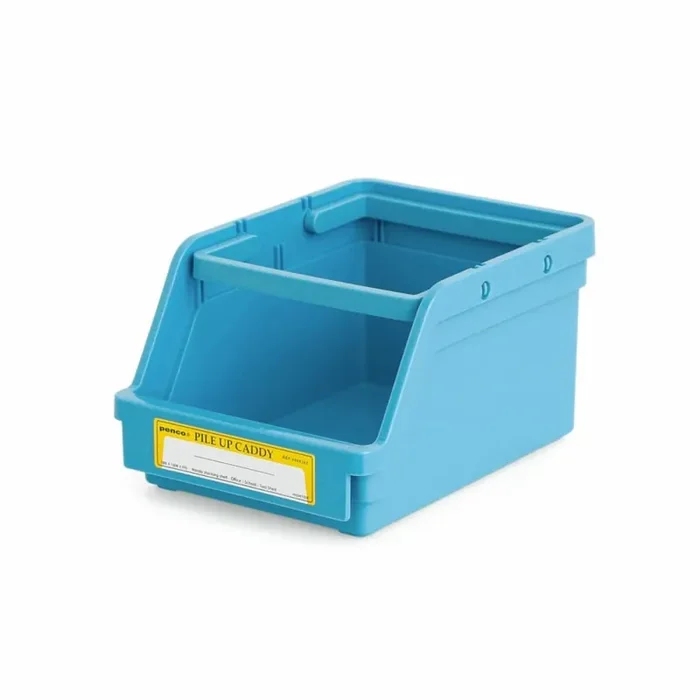 Organizador apilable azul claro