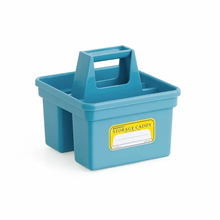 Organizador de almacenamiento pequeño azul claro