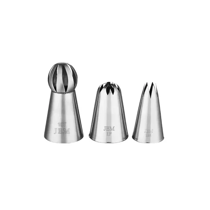 Pack de 3 boquillas para flores PME