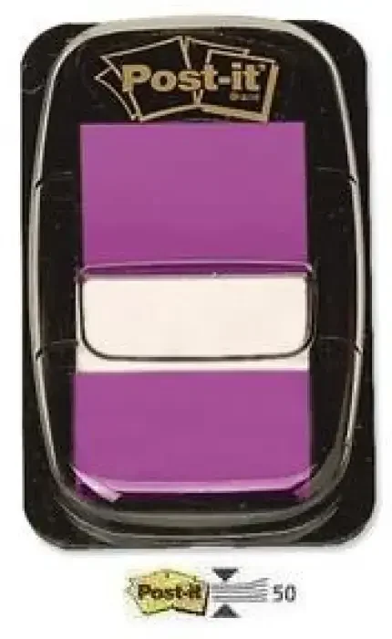 Pago Seguro BANDERITAS ADHESIVAS REF. 680-8 VIOLETA