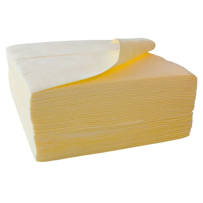 Paños de fieltro aglutinante FIRST light, aglutinante de sustancias químicas, volumen de absorción 139 l, 400 x 500 mm, 200 uds.