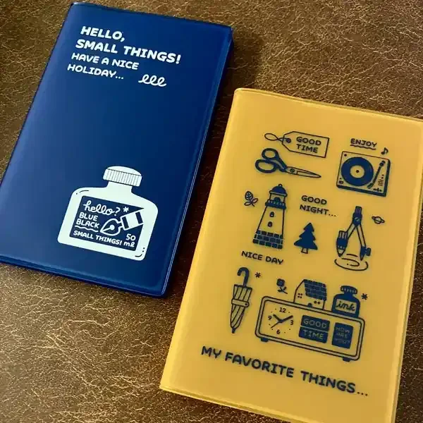 Papier Platz x Eric – Cuaderno Cuadros B7 – Favorite Things Amarillo