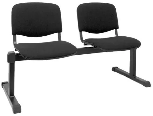 Pedido Al Por Mayor Bancada Piqueras y Crespo Montiel 2 Plazas Asiento y Respaldo Tapizados Aran Negro