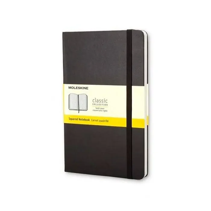 Pedido Al Por Mayor Moleskine Classic Large Cuadriculado Negro