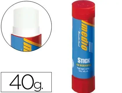 Pegamento Imedio en Barra 40Gr -Unidad Precio De Fábrica