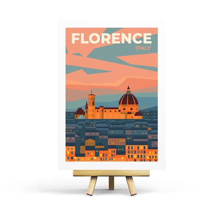 Penpaling Paula – Florencia – Postal de Viaje Retro