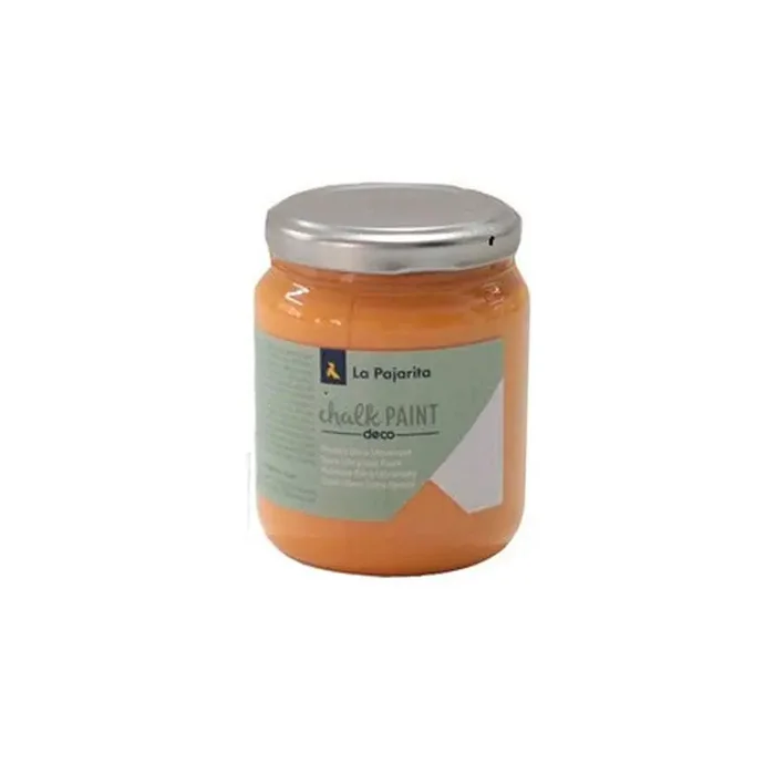 Pintura Acrílica para Manualidades Pajarita Naranja Sunset Efecto Tiza 175ML Certificado