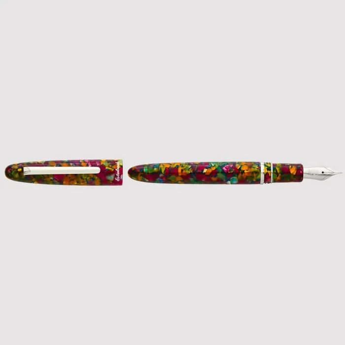 Pluma estilográfica – Estie Regular Jardines Botánicos – Plumín Techo Personalizado – Adornos de Paladio