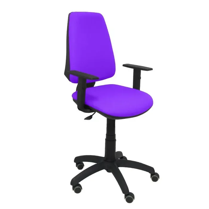 Popular Silla Elche Cp Bali Lila Brazos Regulables Ruedas