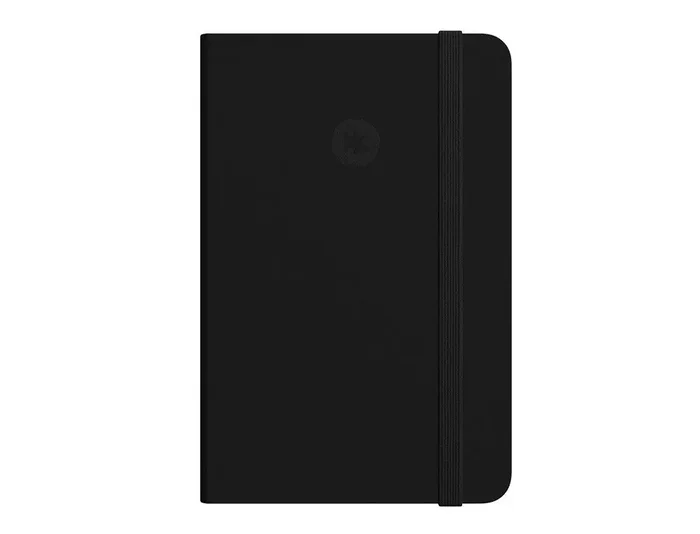 Precio De Oferta Cuaderno con gomilla antartik notes tapa blanda a5 hojas rayas negro 80 hojas 80 gr fsc