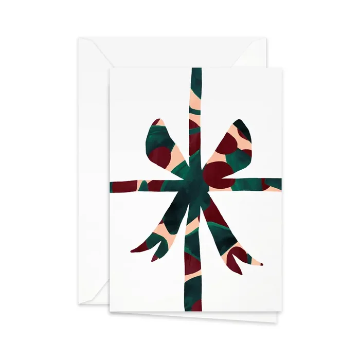 Pretty Paper – Tarjeta de Navidad “Christmas gift bow”