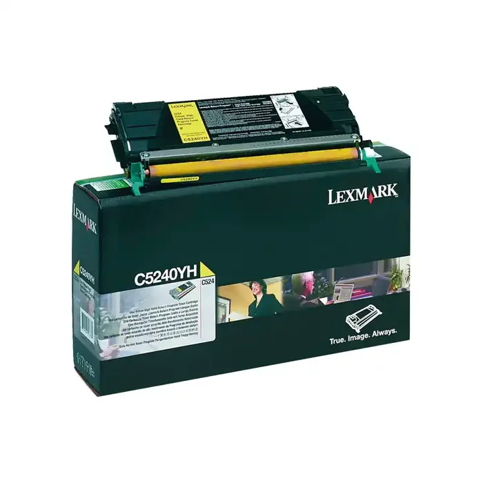 Profesional TÓNER ORIGINAL LEXMARK C5240 – Amarillo