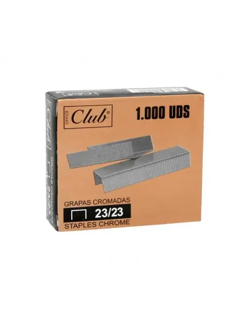 Promoción OFFICE CLUB 1000 GRAPAS 23/23 GALVANIZA – 320211