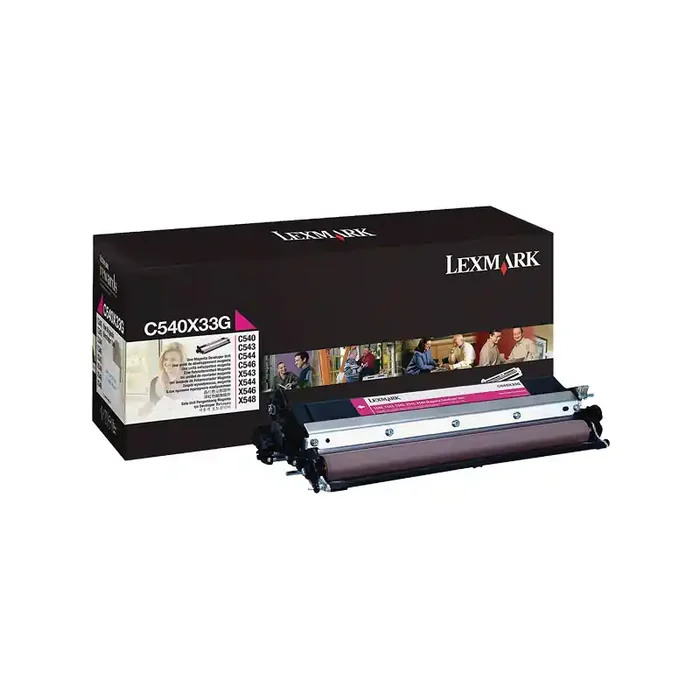 REVELADOR ORIGINAL LEXMARK C540 – Magenta Nuevo Modelo
