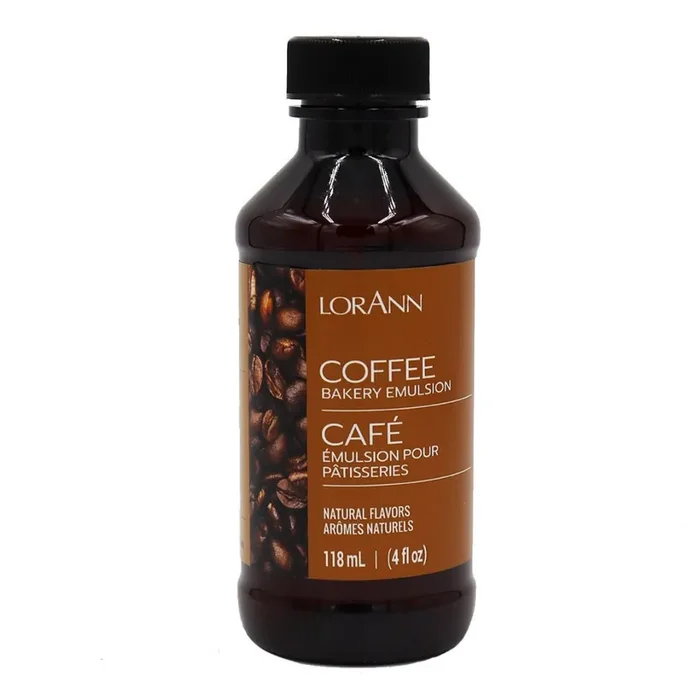 Sabor alimentario de emulsión de café.