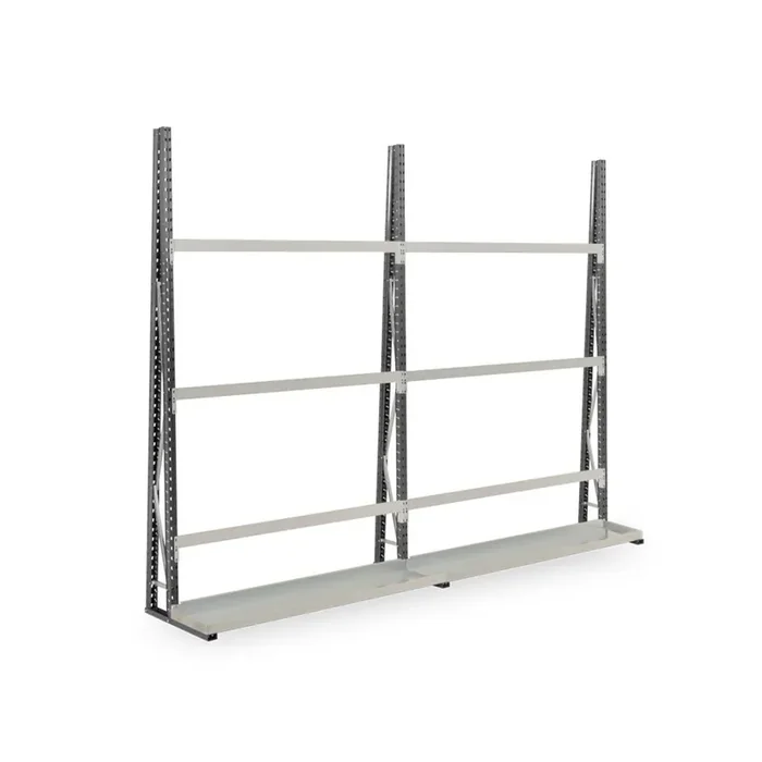 Separador de arco vertical para estantería vertical, extremo izquierdo