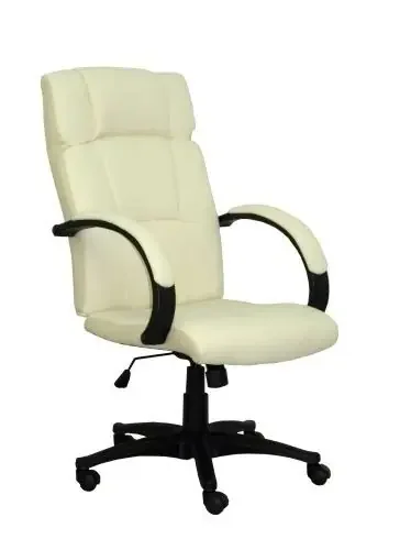 Silla Piqueras y Crespo Munera Direccion Brazos Fijos Mecanismo Basculante Regulable en Altura Asiento y Respaldo Tapizado Similpiel Crema Promoción Exclusiva